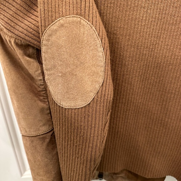 Covington Tan Suede Jacket with Ribbed Collar Vintage Y2K Excellent Condition - Picture 4 of 5